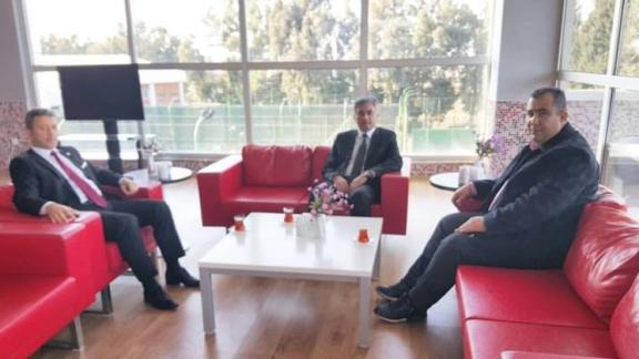 İlçe Milli Eğitim Müdürümüz Sami CÖMERT Osmaniye Korkut Ata Üniversitesine ziyarette bulundu.